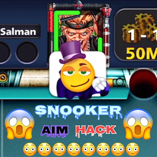 😱 ( AIM HACK FREE ) Snooker trick shots free guide line #viral #shortvideo #gaming #shorts #pool