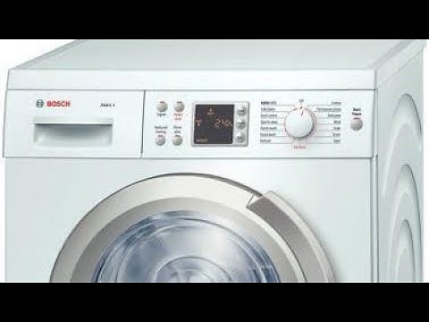 BOSCH WASHING MACHINE DOOR LOCK REPAIR