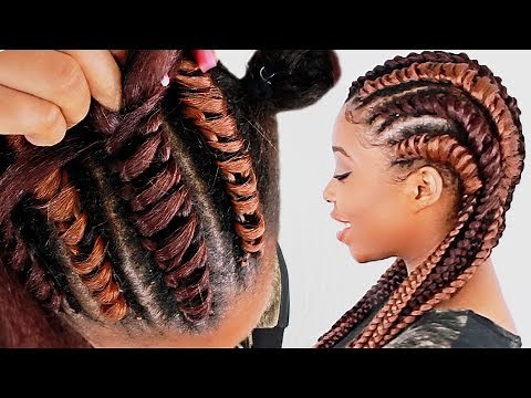 How To: Tree Braid Cornrows FOR BEGINNERS! (Step By Step)