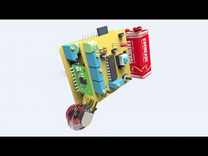 Mechanical Animation of Electronic Circuit