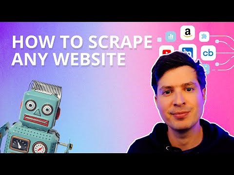 How to scrape any website in minutes - No-code tutorial