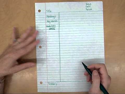 Basic Cornell Notes