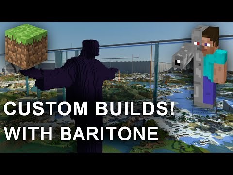 CUSTOM BARITONE SCHEMATICS! - Minecraft Build Tutorial