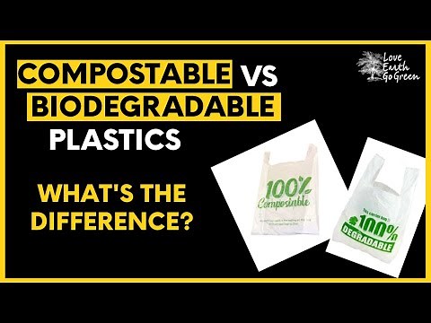 COMPOSTABLE vs BIODEGRADABLE PLASTIC | WHAT'S THE DIFFERENCE?