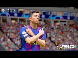 FIFA 22 - Barcelona vs. Juventus - Full Match PS5 Gameplay | 4K