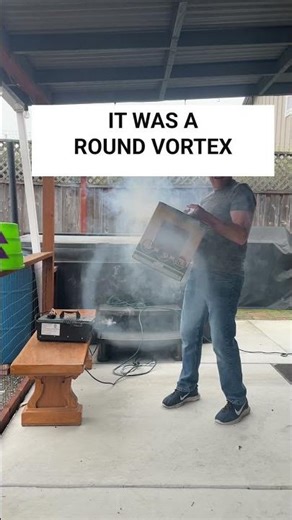 DIY Square Vortex Cannon Revealed #experiment #physics