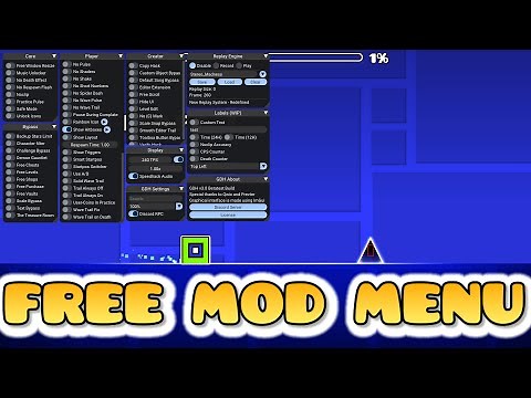[2024] How to Install Free Geometry Dash 2.2 Mod Menu! (Unlock All Icons, NoClip)
