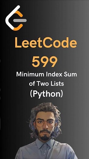 LeetCode#599 Minimum Index Sum of Two Lists - Python