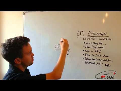 How Coolant Temperature Sensors Work :: EFI Explained by Matt @ M-Tech Automotive