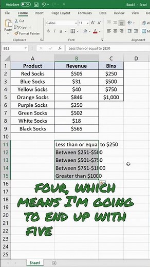 How to Calculate Frequency in Excel
