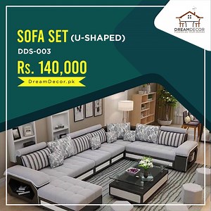 21K views · 196 reactions | Looking to makeover your living or drawing room? Don't forget to check our modern & contemporary sofas collection at affordable rates. #modersofas #ushapesofas #lshapesofas #homefurniture | Dreamdecorpk | Facebook