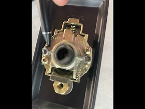 Easily fix a door latch for $1 or less