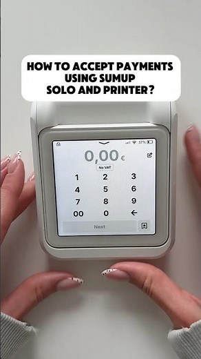 How to accept payments with SumUp Solo + Printer | Entrepreneur Hero