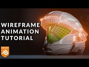 Blender Wireframe Shader Animation Tutorial with Drivers