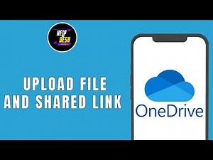 How To Upload File In Onedrive And Shared Link