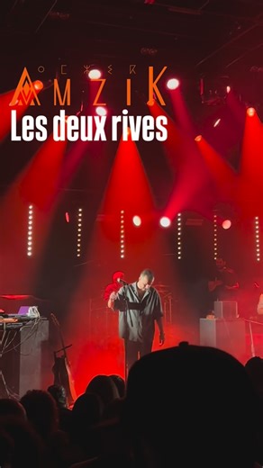 AmZik on Instagram: "Live. Drums. “Les deux rives”. Qui sera là pour la chanter avec nous ? 🔥 📍 09.01.2026 · Douai 📍 10.01.2026 · Aubervilliers + d’infos : lien en bio ! À très vite. Amzik 🤍 #amzik #concert #douai #aubervilliers #musiquedumonde"