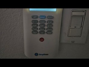 Simplisafe security alarm testing (SYSTEM TEST 1)