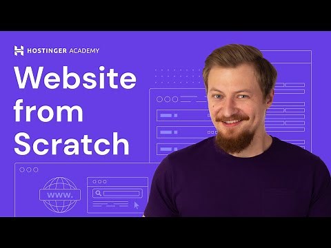 How to build a website from scratch with a simple method