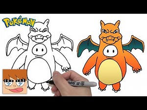 How to draw Fall Guys | Pokemon Fall Guys Skin | Charizard