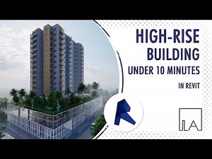 Step-by-Step Model High Rise Building in Revit! #mustwatch