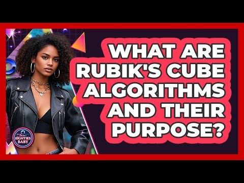 What Are Rubik's Cube Algorithms And Their Purpose? - I'm an 80s Baby