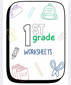 100 Worksheets for 1st Grade - Etsy Australia