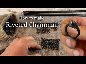 How to make riveted chainmail