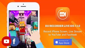 Record iPhone Screen, Live Stream iPhone Screen to YouTube & Facebook - DU Recorder IOS Update