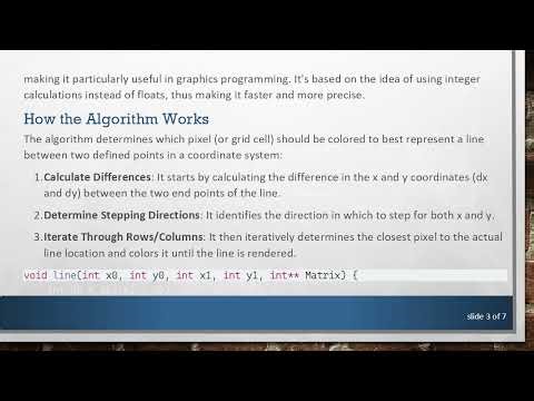 Implementing Bresenham's Line Algorithm in C for BMP File Drawing