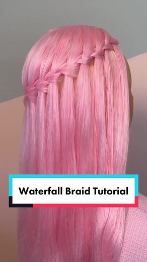 Waterfall Braid Tutorial: Step-by-Step Instructions