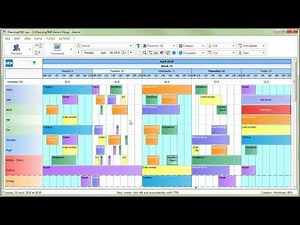 Planning and scheduling software | PlanningPME Desktop