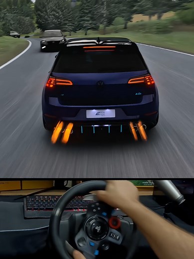 Golf 7 R..🔥 #foryou #golf7r #assettocorsa #logitechg29 #gamecars #gamevideo #viral_video #gti #