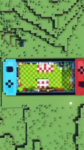 How To Build Nintendo Switch House In Minecraft Full Tutorial In Bio/YouTube #minecraft #tutorial #nintendo