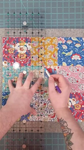 62K views · 456 reactions | ✨ From simple squares to stunning design! Learn how to make the Disappearing Nine Patch Quilt Block—a beginner-friendly trick that looks advanced. ✂️ #quilting #sewing #quilttutorial #quiltblock #quiltinglove #quiltingcommunity #modernquilting #patchwork #sewingtutorial | Quilting Patterns & Tutorials | Facebook