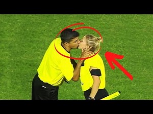 TOP 25 FUNNY Moments with REFEREES in Football | RARE Moments of REFEREES 2021 | TRY NOT LAUGH