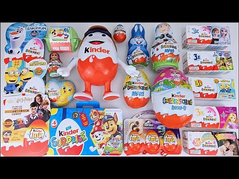 Kinder Surprise Eggs "Applaydu" - All 2024 versions | Biggest unboxing ever!