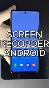 How To Enable Screen Recorder In Android Phone #android