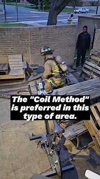 Firefighters Deploy Hose in Tight Confined Spaces, Real-World Technique Breakdown!