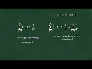 Absolute and Conditional Convergence