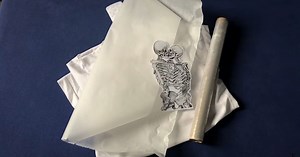 How to Print on a T-shirt Without Transfer Paper: Easy Saran Wrap Hack