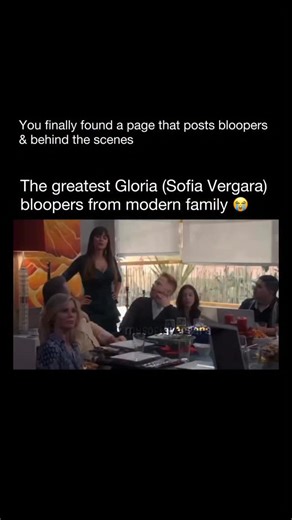 Bloopers & Behind The Scenes on Instagram: "Gloria Delgado-Pritchett, played by Sofía Vergara on Modern Family, is one of the show’s most memorable characters because of her confidence, intensity, and emotional honesty. Her loud voice, dramatic expressions, and fierce loyalty to her family are often used for comedy, but the character is never portrayed as a joke. Gloria balances humor with vulnerability, showing deep love for her children and pride in her Colombian heritage. Vergara’s performanc