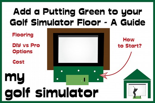 Golf Simulator Putting Greens - Add a Putting Green to your Simulator Floor | My Golf Simulator