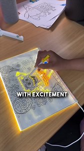 57K views · 1.4K reactions | With its child-friendly design, the Kids LED Drawing Lamp provides the perfect amount of light to help your little one create their masterpiece!  ✅ Fosters Creativity ✅ Enhances Cognitive Skills ✅ Bucking the Trend Join thousands of satisfied parents and get up to 50% off for a limited time!  https://tiny-dreams.uk/products/kids-led-drawing-lamp | Tiny Dreams UK | Facebook