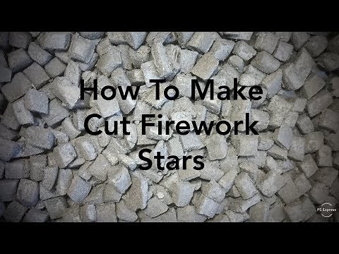 How To Make Cut Firework Stars