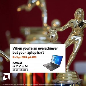 Research, write and stream — you can do it all simultaneously on a laptop powered by an AMD Ryzen 4000 Series Mobile processor. | AMD