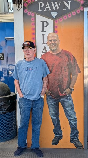 Deb Haynie on Instagram: "Today we had to say goodbye to Las Vegas, and what a farewell it was 💕🎲. We started the morning with breakfast at Denny’s—the same fun group from last night—sharing stories, laughs, and one more meal together before heading out 🍳🥓☕. After breakfast, we strolled down Fremont Street for the last time this trip. That incredible light canopy never stops amazing me! 🌈✨ Leaving the 4 Queens, we took one final cruise down the Strip, soaking in all the sights and sparkle �