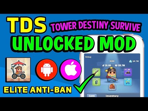 TDS Tower Destiny Survive Hack ⚡ Unlimited Gems, Coins & Energy, God Mode, OHK Mod [iOS/Android]