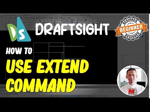 Draftsight How To Use Extend Command