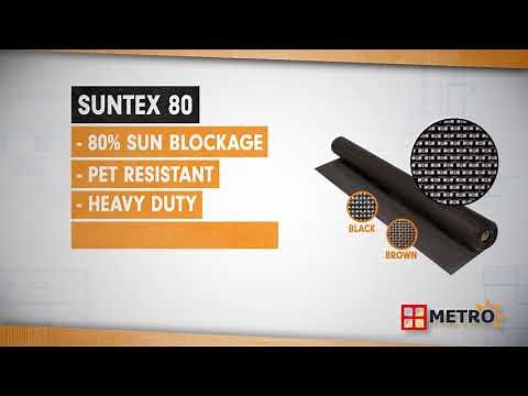 Custom Window Screen Mesh Options