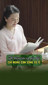 1.2M views · 15K reactions | Mẹ không cần con giỏi nhất, chỉ mong con sống tử tế #rubynguyen #thietkecuocdoi #nuoidaycon #hocvienRNI | Ruby Nguyen | Facebook